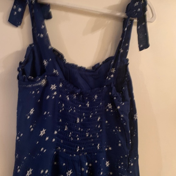 Reformation Christine Dress in Starry Night - Picture 2 of 7